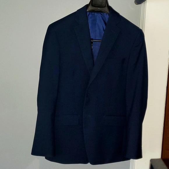 Navy blue suit jacket - Picture 1 of 3